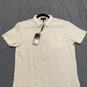 Emporio Armani White Polo L